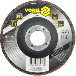 Vorel Brusilni kolut z lamelnim diskom p40 115 mm 07974