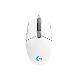 LOGITECH G203 LIGHTSYNC ge?merski miš - BELI