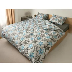 Posteljina Plave pahulje Viktorija 200x220cm