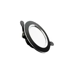 LED ugradno svetlo LED/7,5W/230V 4000K crno/srebrno