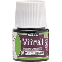 Pébéo Vitrail Barva za steklo Red Violet 45 ml 1 kos