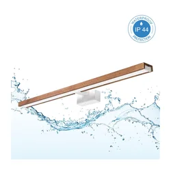 Brilagi -LED Kupatilsko osvetljenje za ogledalo WOODY MIRROR 3u1 LED/15W/230V IP44 bela/hrast-trešnja