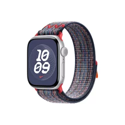 Apple Watch 42mm Nike Sport Loop:  Blue/Red Nike Sport Loop