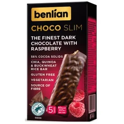 BAR CHOCO SLIM MALINA BENLIAN 80G