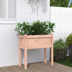 Vrtne sadilice s nogama 70x31x70 cm od masivnog drva duglazije