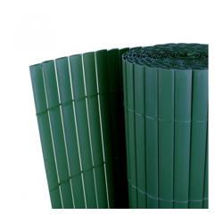 VIDAXL dvostruka vrtna ograda od PVC letvica 300 x 200 cm  12 mm 141093 zelena