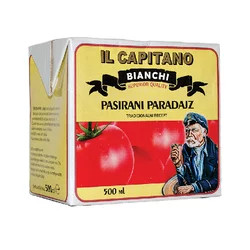 IL CAPITANO Pasirani paradajz, Brik, 500ml