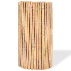 Vidaxl Ograja iz bambusa 1000x50 cm