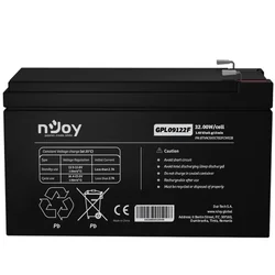 NJOY GPL09122F baterija za UPS 12V 9Ah (BTVACIUOCTB2FCW02B)