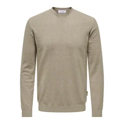 Only & Sons Pulover ONSLoui  temno bež
