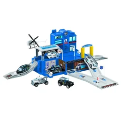 Alltoys Policijski igralni set + 4 avtomobili