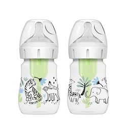 Dr.BrownS Plastična Options+ Bočica Sa Dizajnom Džungle 150Ml - 2kom