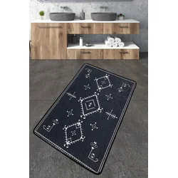Lessentiel Maison Prostirka za kupatilo 70x120cm Tamnosiva