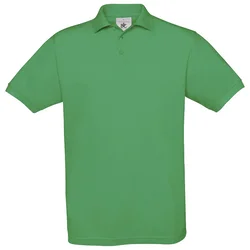 MAJICA KRATKI RUKAVI B&C SAFRAN POLO 180G TRAVA ZELENA S-EOL!!