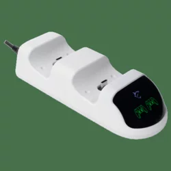 WHITE SHARK Punjač za dva PlayStation 5 DualSense kontrolera Takedown