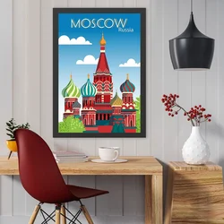 Wallity Uramljena slika Moscow 2, 35x45 cm