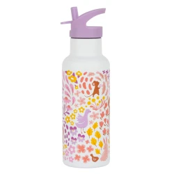 A Little Lovely Company - Termo steklenička 500ml, Flower garden