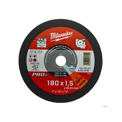 Milwaukee Rezna ploča za metal 180 x 1,5 x 22,23mm Pro+ (4932451489)