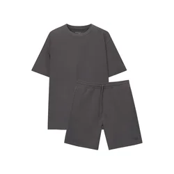 Pull&Bear Majica temno siva