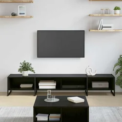 TV ormar Crni hrast 170.5 x 36 x 30.5 cm Konstruirano drvo