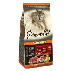 PRIMORDIAL Suva hrana za odrasle pse Bufallo i Mackerel, 2kg