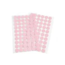 Velcro samolepilni koleščki O15 mm - roza st.