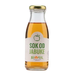 Biosil Sok od jabuke, 250ml