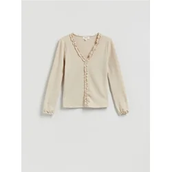 Reserved - Bluza s mešavinom viskoze