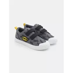 Sinsay - Pamučne patike sa kožnom tabanicom Batman - tamno siva