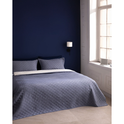 Madame Coco Set Prekrivač i jastučnice Relinda, 230x250cm, Teget