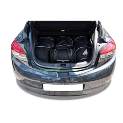 KJUST Komplet 4 kosov potovalnih torb AERO za RENAULT MEGANE COUPE 2008+2016