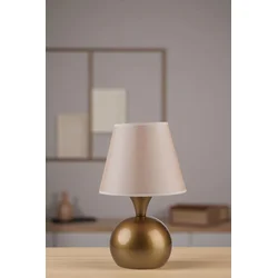 Opviq Stona lampa Oliver, Zlatno-bež