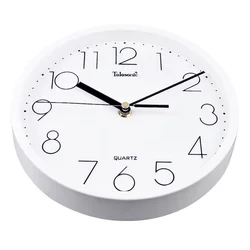 Telesonic Zidni sat, 23 cm, Beli