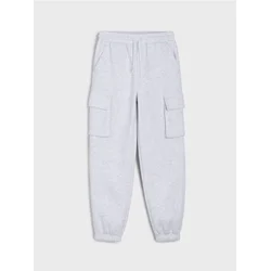 Sinsay - Cargo jogger trenerka pantalone - svetlo siva