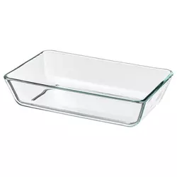 MIXTUR Posuda za pećnicu/serviranje, bistro staklo, 27x18 cm
