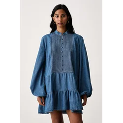 Bardot obleka denim ANTONIA