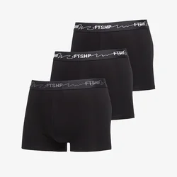 Bokserji FTSHP Mens Boxers 3-Pack Black S