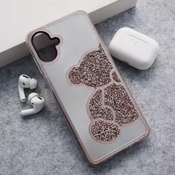 Maska Teddy Bear za Samsung A07/ A075F roze