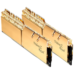 G.SKILL RAM Trident Z Royal RGB 16GB 3600MHz DDR4 (2x8GB), (F4-3600C18D-16GTRG)