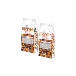 MONGE Hrana za pse sa ukusom pačetine i krompira Best For Breeders Bwild Grain Free, Adult, Duck, 15kg