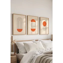 Ç-300646 - 5070 Višenamenski dekorativni set slika (3 komada)