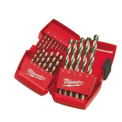 Milwaukee HSS-G Set burgija, 1-10mm, 19 komada
