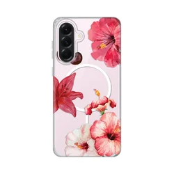 Maska za Samsung A366B Galaxy A36 Magsafe, Hibiscus