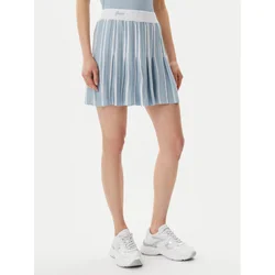 Guess Plisirano krilo V5GD00 Z3D60 Svetlo modra Regular Fit