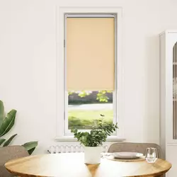 Rolo zavjesa Blackout Bež 60x150 cm Širina tkanine 55,7 cm