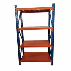 SuperHome 200x120x60cm 4x200kg Potpuno Metalna Montažna Polica