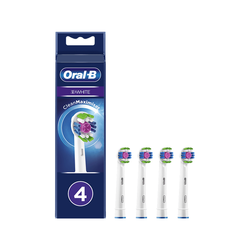 Oral-B EB18-4 3D White 4-piece electric toothbrush replacement head set Dom