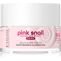 EVELINE - PINK SNAIL JELLY-SLIME MOISTURIZING&ILLUMINATING CREAM 50ml