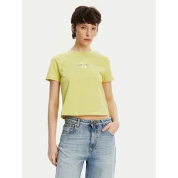 Calvin Klein Jeans Majica kaki/črna/bela
