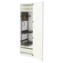 METOD / MAXIMERA Visoki element-ostava, bela/Vallstena bela, 60x60x200 cm